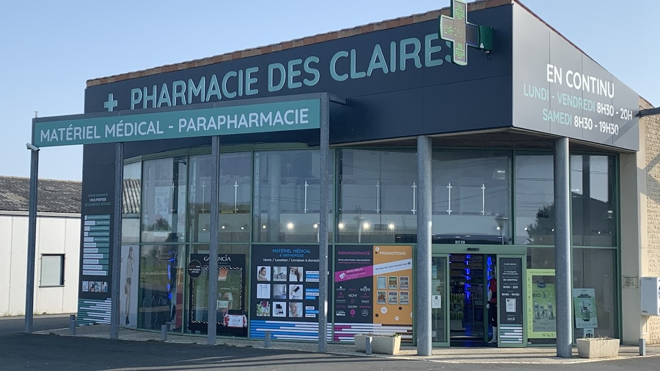 Magasin Pharmacie des Claires - Saint-Just-Luzac (17320) Visuel 1