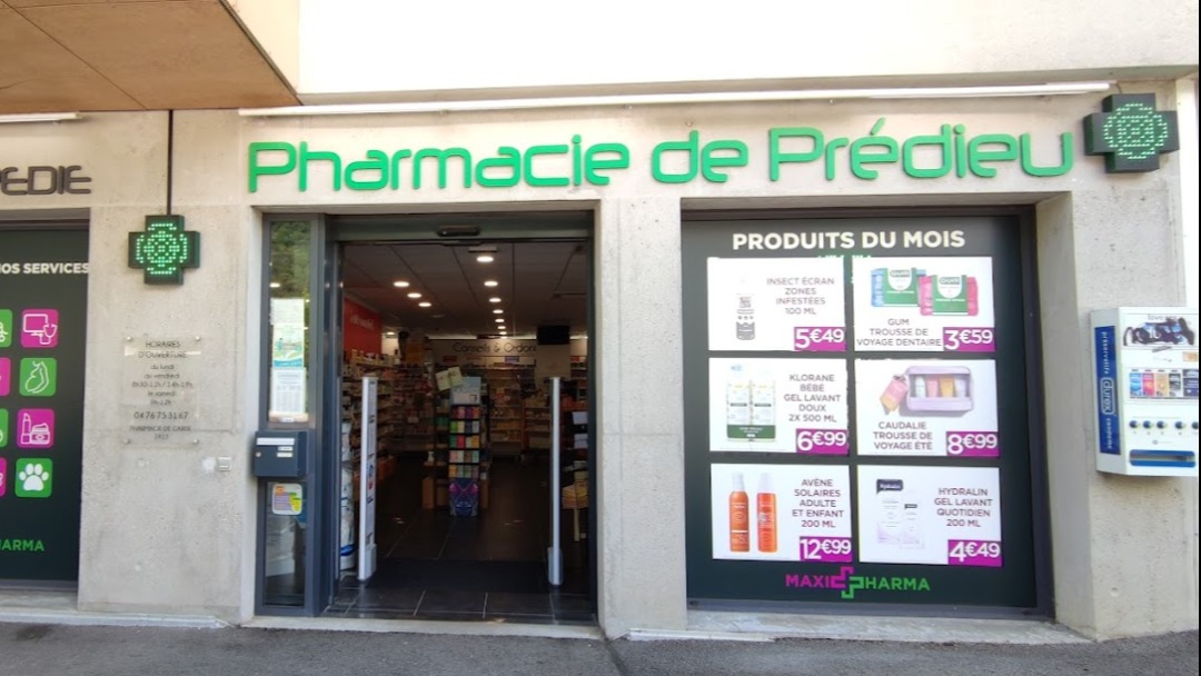 Magasin Pharmacie de Prédieu - Saint-Egrève (38120) Visuel 1