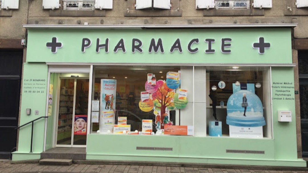 Magasin Pharmacie Bongrand - Dun-le-Palestel (23800) Visuel 1