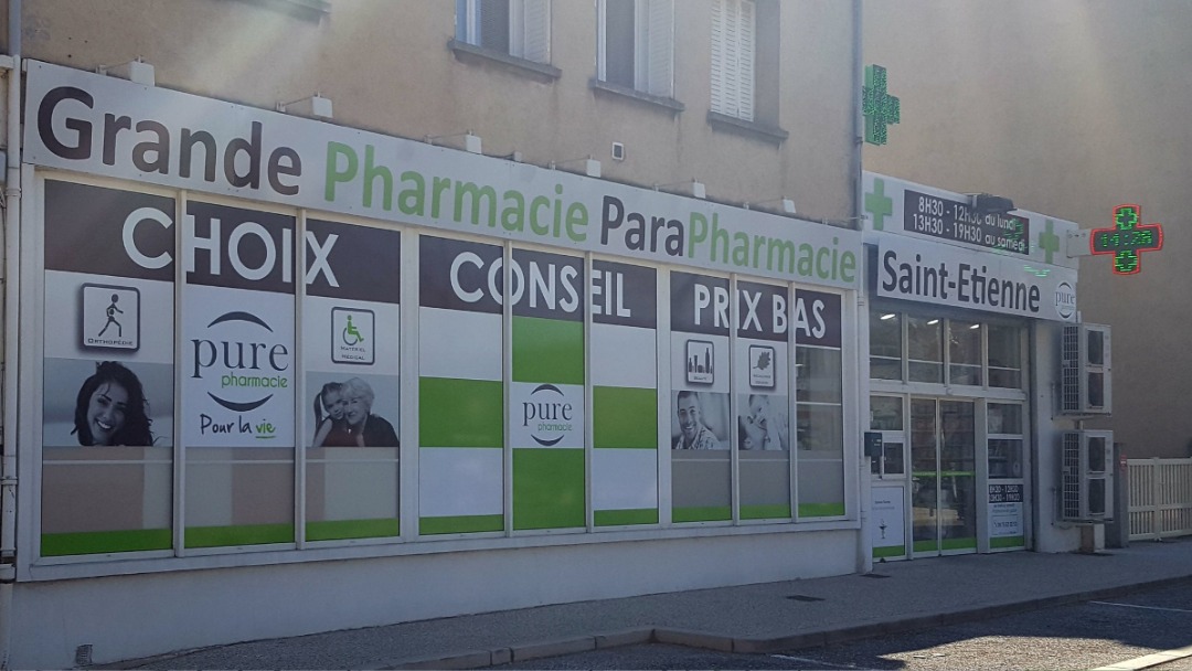 Magasin Pharmacie Saint-Etienne - Saint-Vallier (26240) Visuel 1