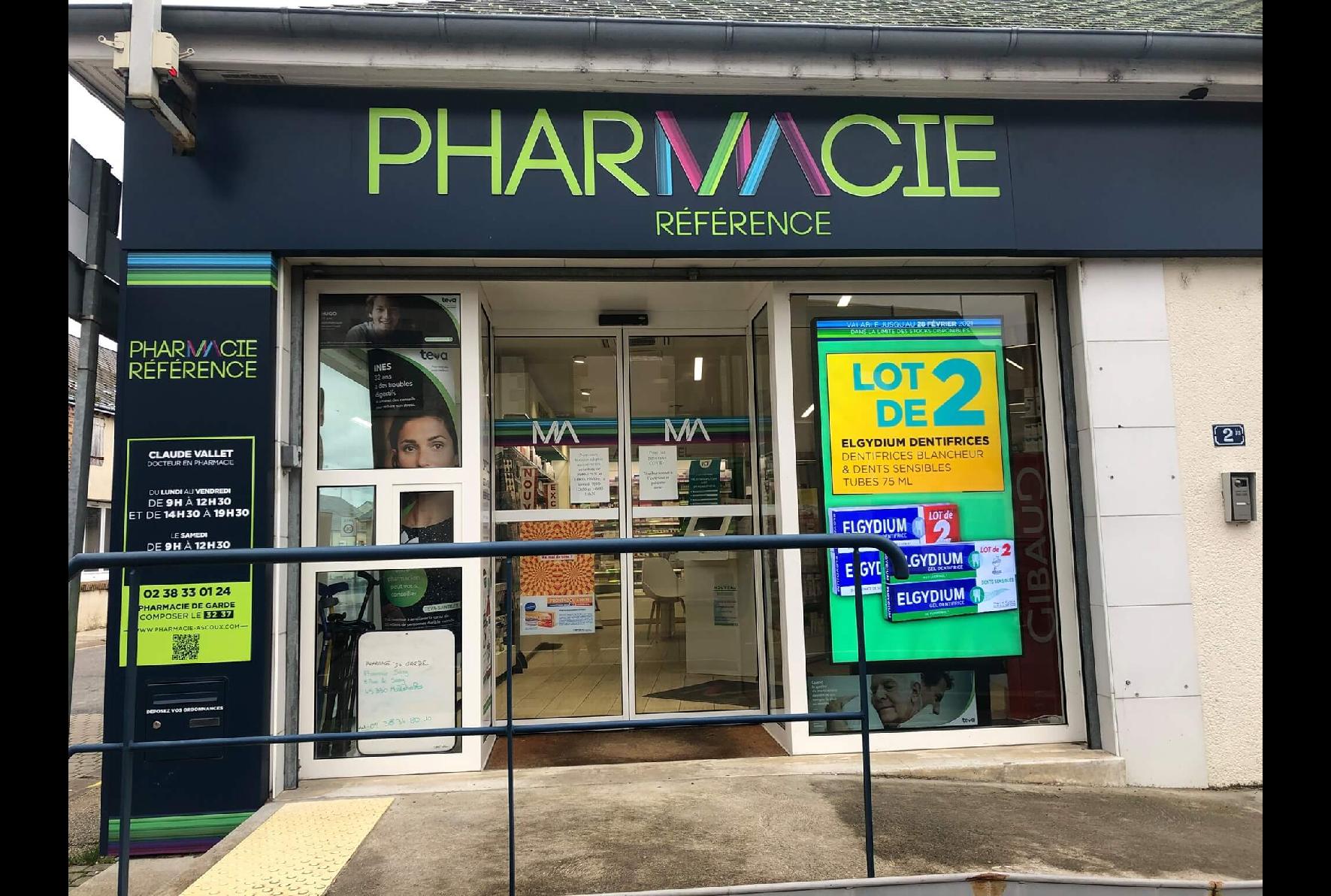 Magasin Pharmacie Vallet - Ascoux (45300) Visuel 1